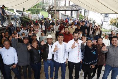 Lalo Rivera recorre más municipios en el estado de Puebla