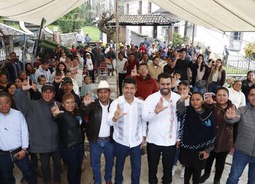 Lalo Rivera recorre más municipios en el estado de Puebla