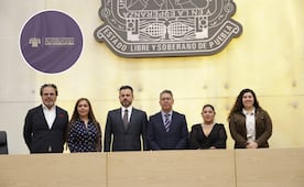 José Luis García Parra expone proyecto del Cablebús en el Congreso de Puebla 