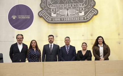 José Luis García Parra expone proyecto del Cablebús en el Congreso de Puebla