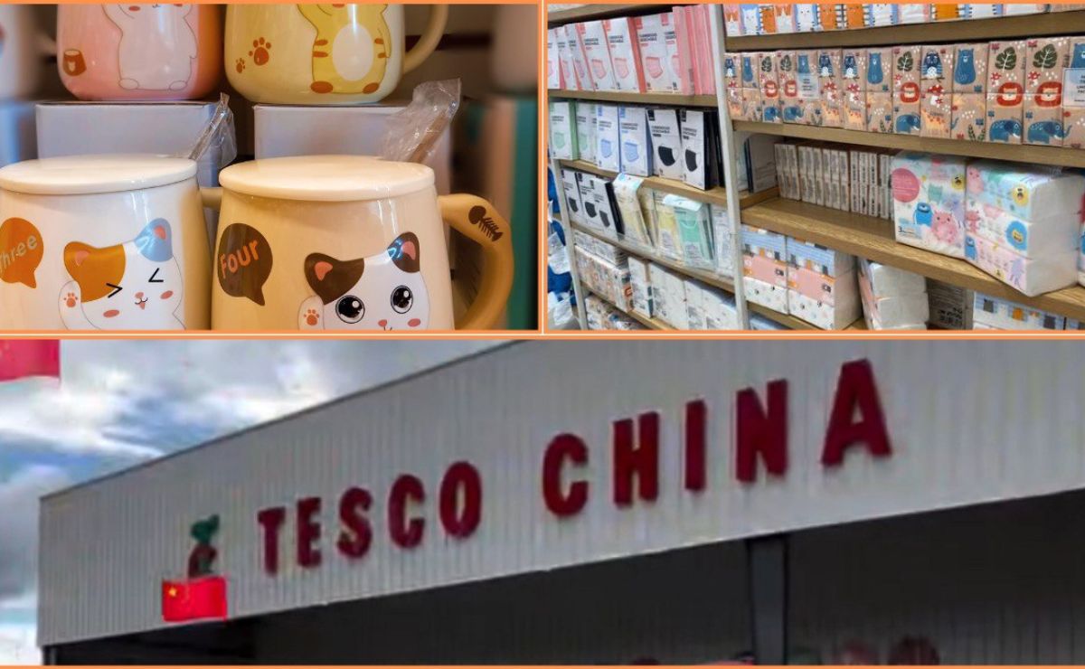 La gran bodega se llama Tesco China I Foto: El Universal Puebla