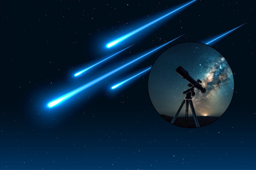 La lluvia de meteoros Gemínidas se podrá observar este mes | Foto: Freepik