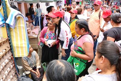 Liz Sánchez va por la educación y los grupos vulnerables de Huauchinango