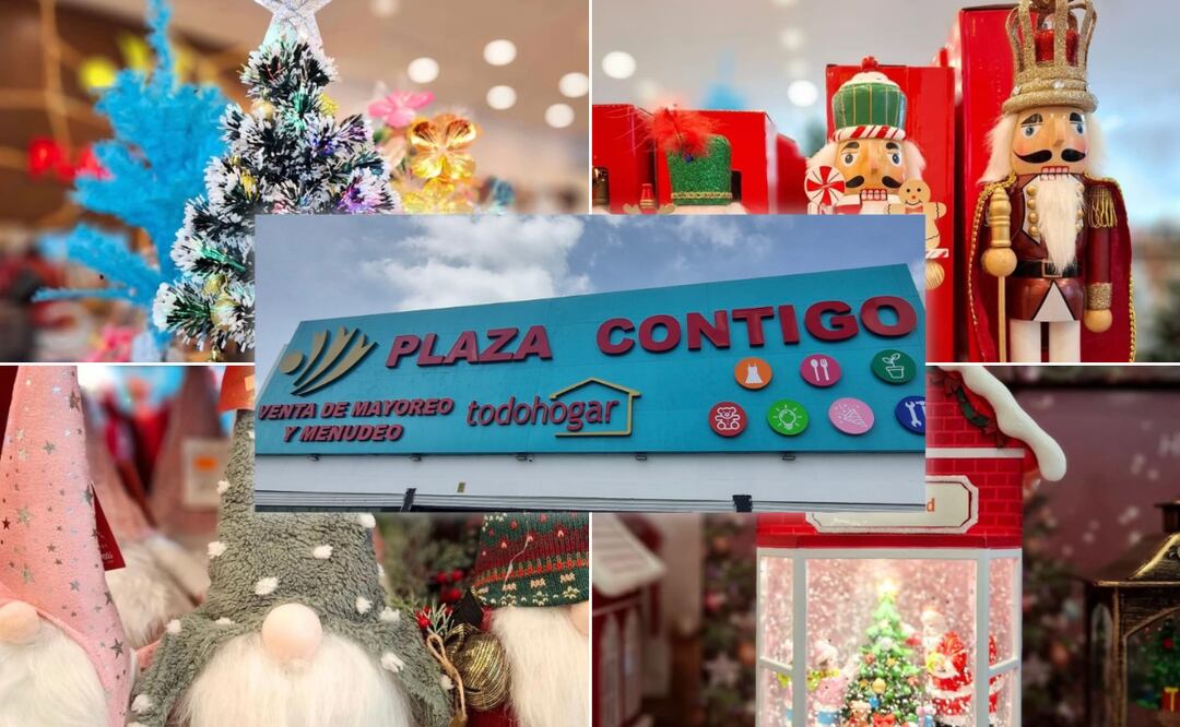 En esta bodega encontrarás regalos a bajo costo para esta Navidad I Foto: Plaza Contigo