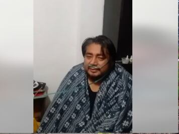 Líder de Los DeAkino conmueve en redes conectado al oxígeno; no creía en el Covid