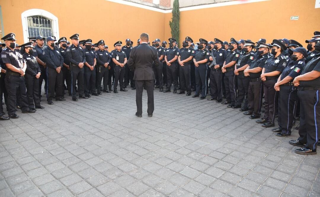 La Policía Estatal se encarga de salvaguardar la integridad de los poblanos y mantener el orden público. | Foto: Agencia Es Imagen para El Universal Puebla