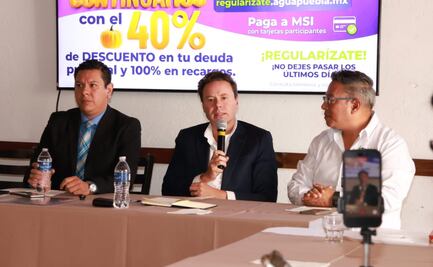 Pago Anual Anticipado 2027 de Agua de Puebla: paga 10 meses y dos serán gratis 