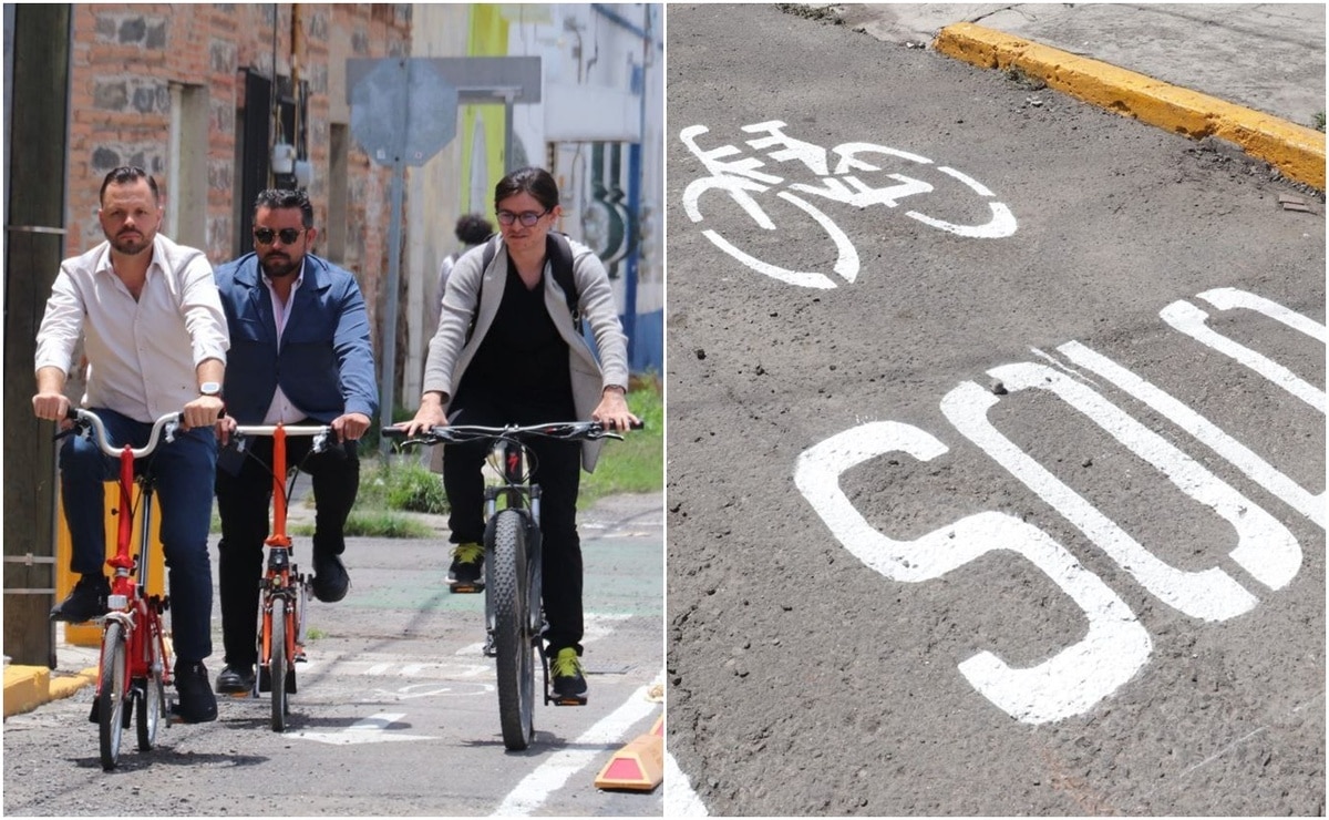 Supervisa Gobierno de la Ciudad ampliación de la red de infraestructura ciclista de la capital