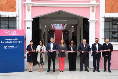 Ayuntamiento de Puebla inaugura el Dormitorio Municipal en el centro histórico
