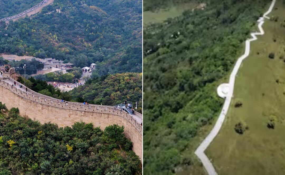 La muralla poblana y la china tienen cierto parecido | Foto: Especial