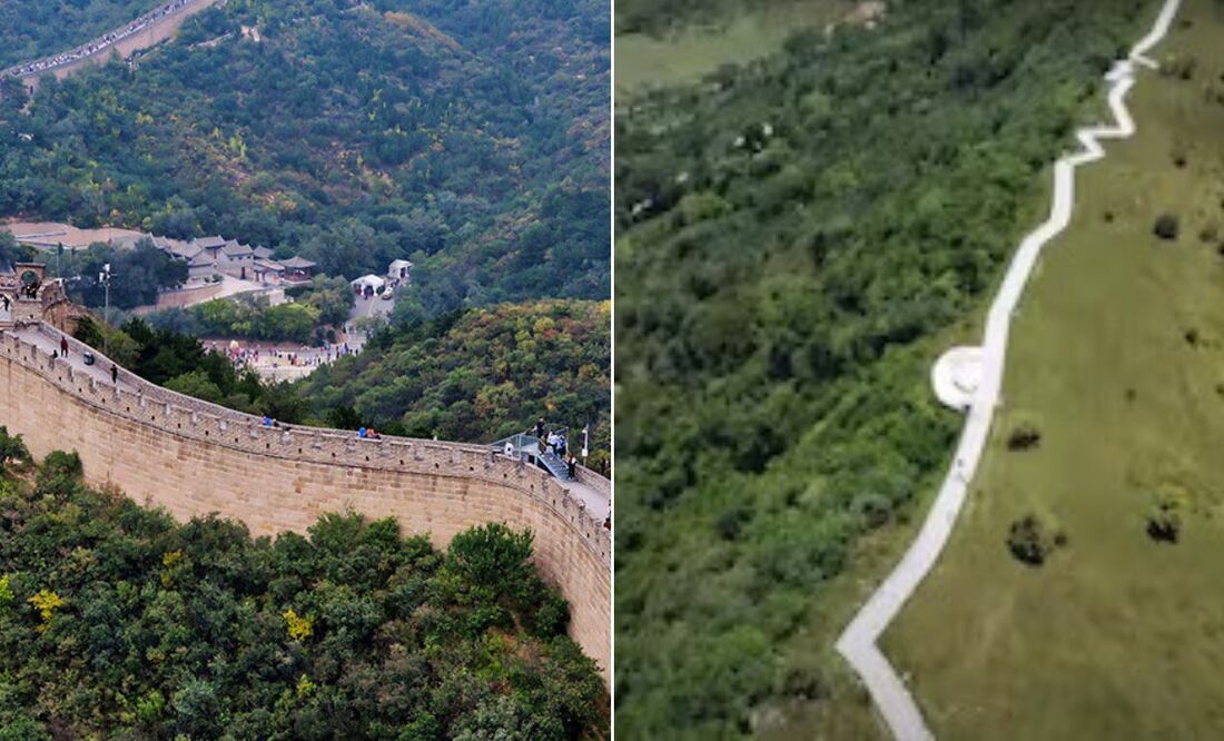 La muralla poblana y la china tienen cierto parecido | Foto: Especial