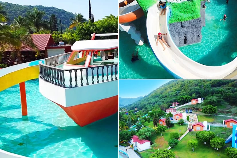 Conoce el parque acuático con aguas termales y cabañas pintorescas cerca de la CDMX