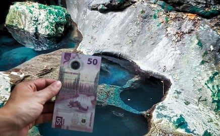 Esta es la poza azul turquesa que cuesta tan sólo 50 pesos para ingresar