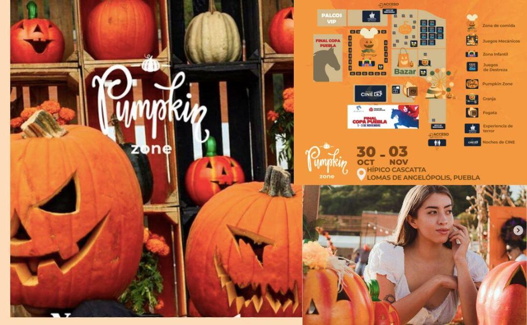 Del 30 de octubre al 3 de noviembre en Hípico Cascatta | Foto:  Instagram @pumpkinzonemx