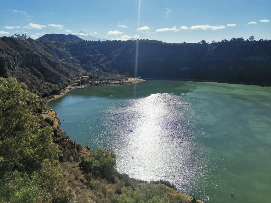 La laguna de Aljojuca es conocida como el mar de Puebla | Foto: Facebook “Costumbres y Tradiciones de Aljojuca Puebla”