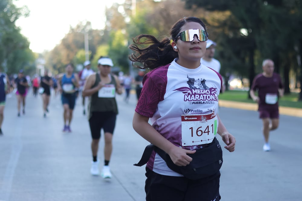 Habrá cierres viales por el Maratón de Puebla 2025, que se realizará este domingo 23 de noviembre | Foto: EsImagen