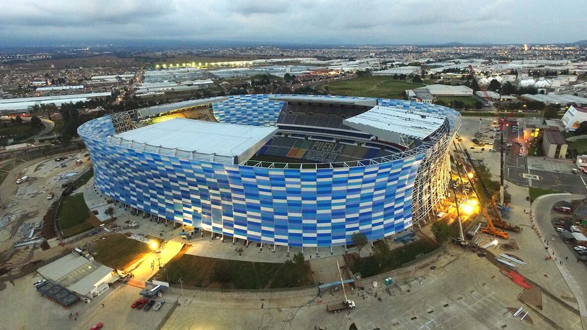 El Estadio Cuauhtémoc fue inaugurado el 6 de octubre de 1968 y remodelado en el 2015 | Es Imagen para El Universal Puebla