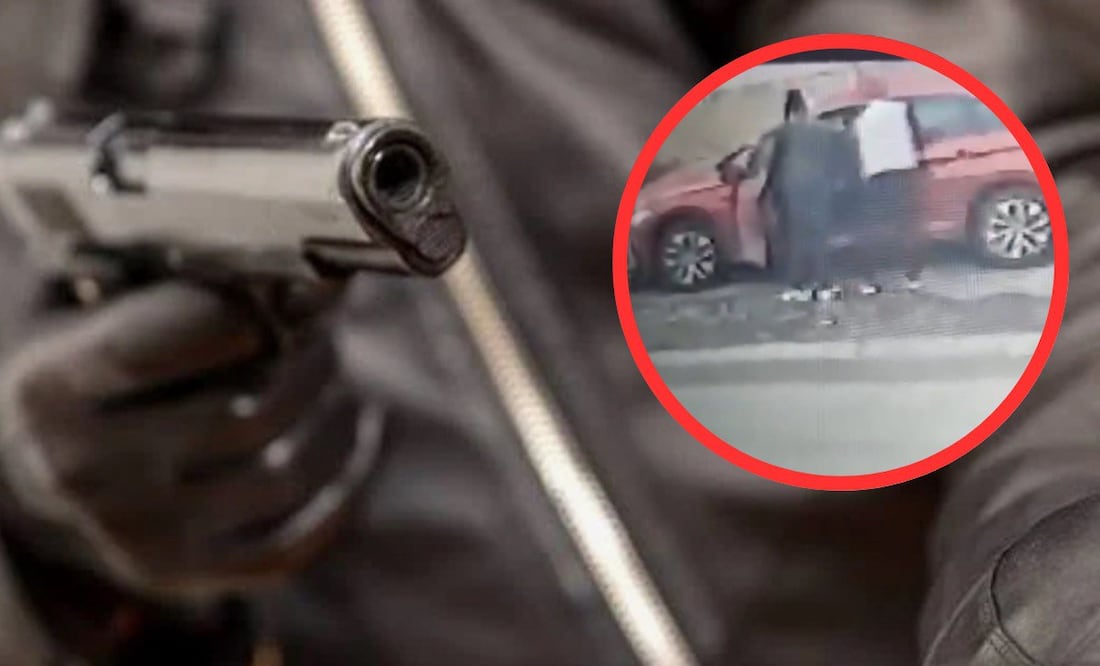 Le roban el auto con todo y novio en Amozoc | Foto: RRSS