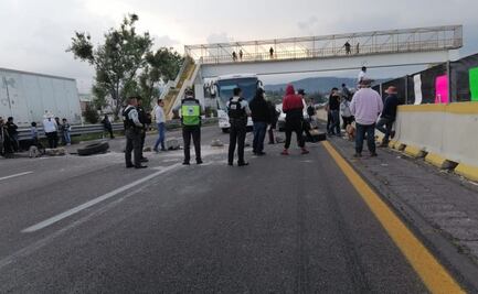 Gobierno estatal interpone denuncias por bloqueos en la México-Puebla