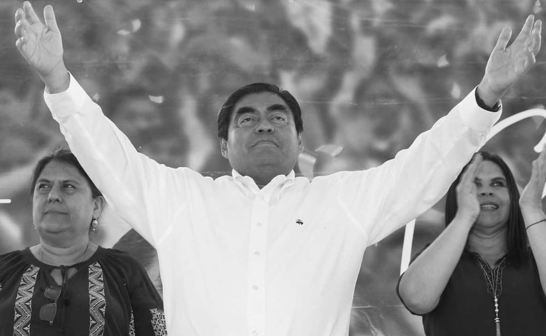 Miguel Barbosa presentó su Primer Informe de Gobierno el 15 de diciembre de 2019 | Foto: Agencia Es Imagen para El Universal Puebla