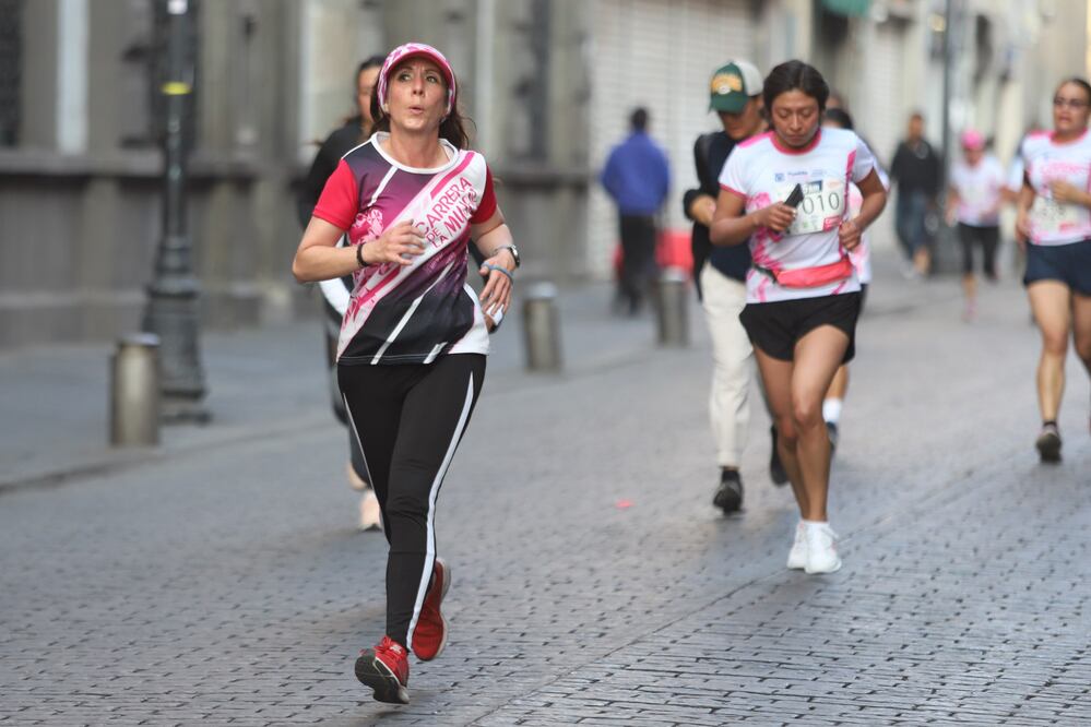 La Carrera de la Mujer en Puebla será el 10 de marzo del 2024 | Foto: EsImagen  para El Universal Puebla