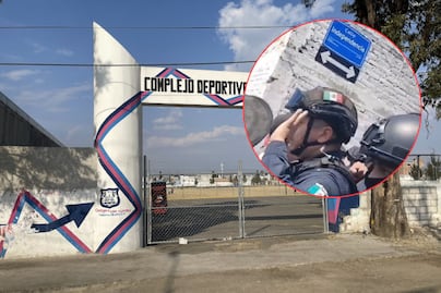 Empujones entre vecinos y policías por disputa del Deportivo del Seminario en Puebla