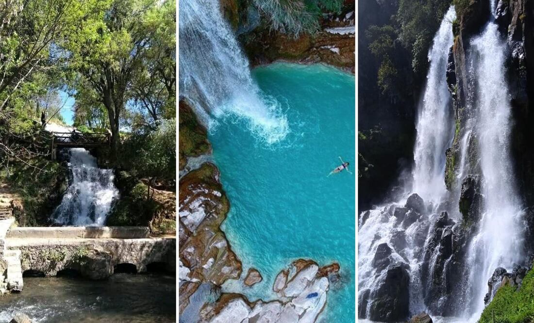 Las cascadas de Puebla son una opción muy accesible para todo tipo de presupuestos | Foto: Restaurant La Casacada Encantada San pedro Atlixco / FB Parque Puebla / Zacatlán En Cuatro Ruedas