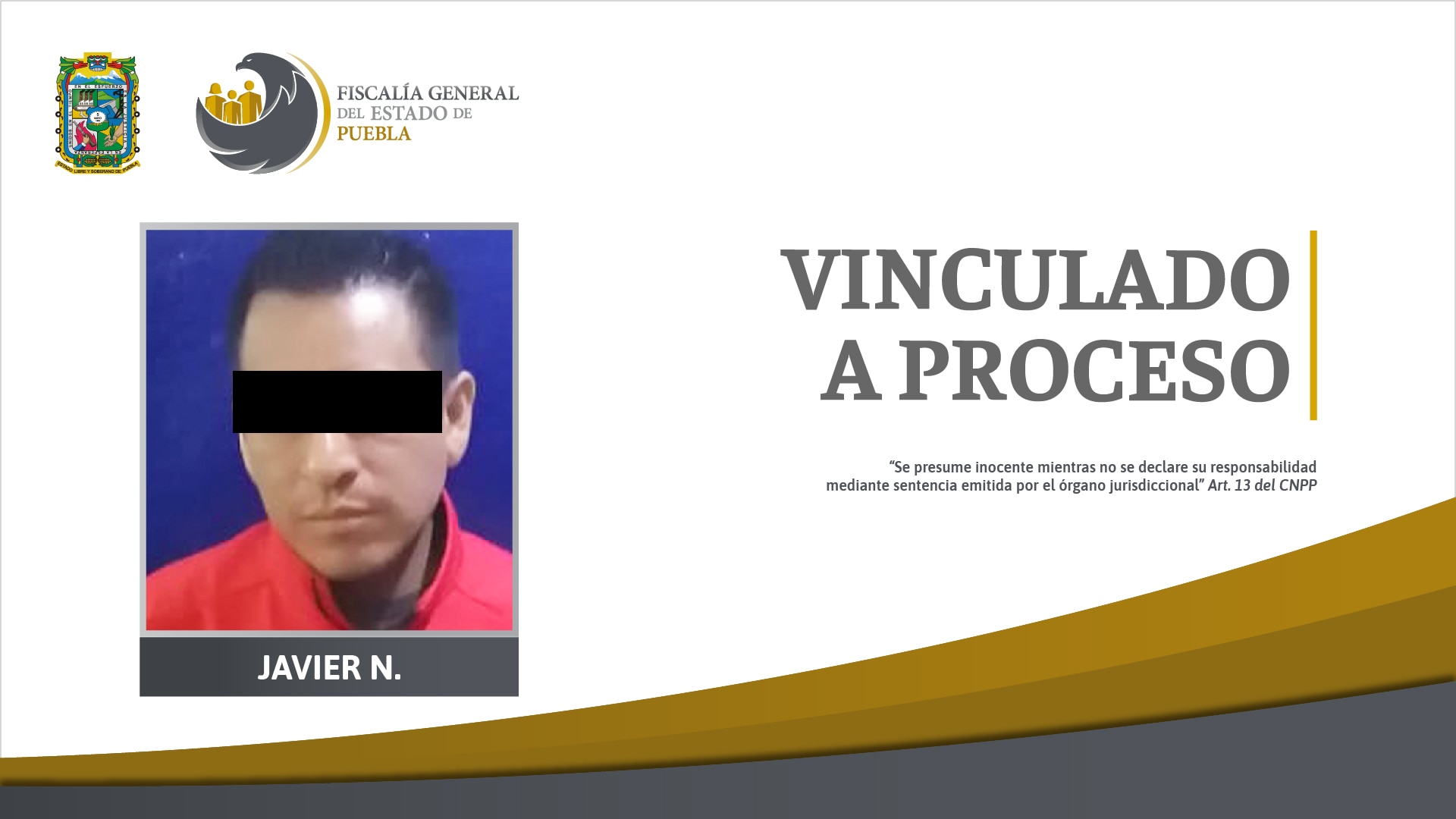 Vinculan a proceso a hombre que violó a su sobrina de 7 años en Tehuacán
