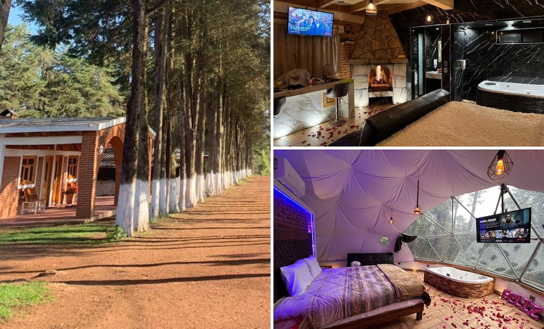 Las Cabañas Zacatlán son ideales para desconectarte | Foto: Cabañas Zacatlán