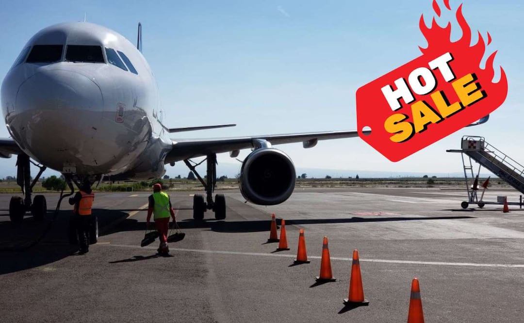 Volaris tiene promociones en el Hot Sale para las nuevas rutas en Puebla | Foto: EsImagen / Canva