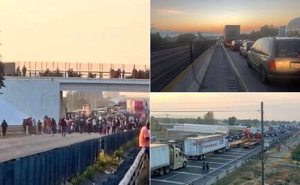 Bloqueo en la autopista Puebla-Veracruz lleva más de 16 horas; hay desesperación y caos