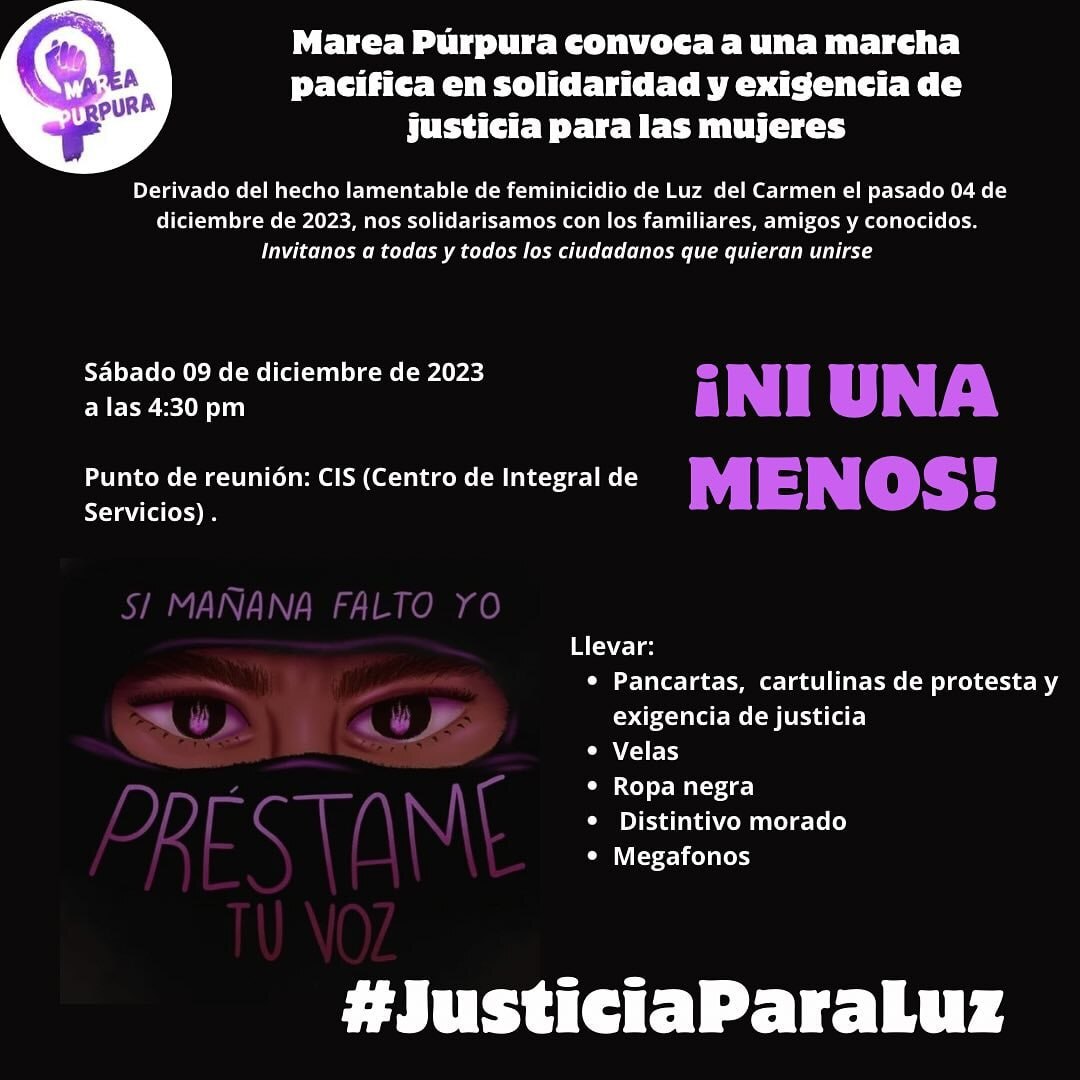 Foto: Marea Púrpura