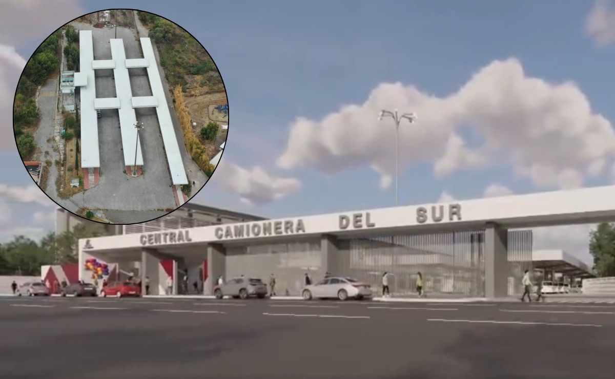 VIDEO y FOTOS: Así avanza la construcción de la Central Camionera del Sur