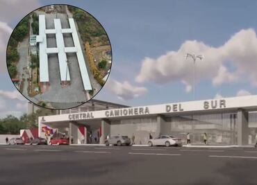 VIDEO y FOTOS: Así avanza la construcción de la Central Camionera del Sur