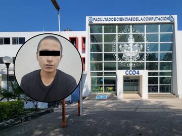 Así fue detenido el presunto incel que amenazó con matar a sus compañeros en la BUAP