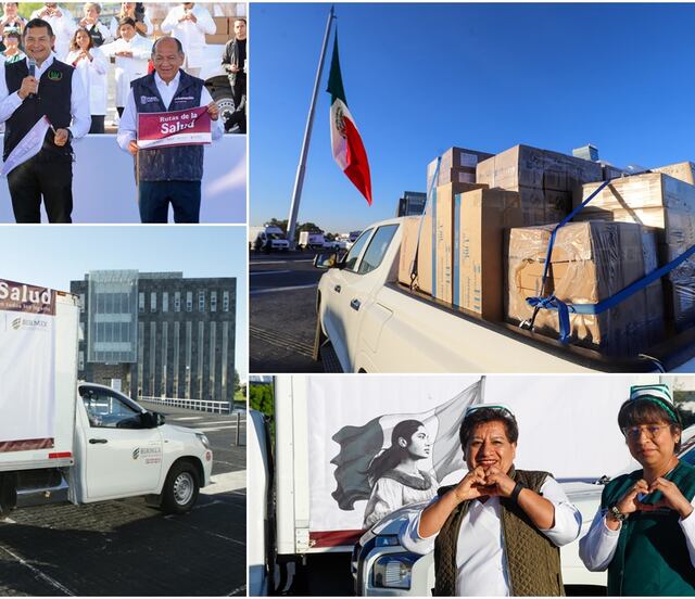 Puebla se suma a Rutas de la Salud, para que medicamentos lleguen a hospitales de IMSS-Bienestar