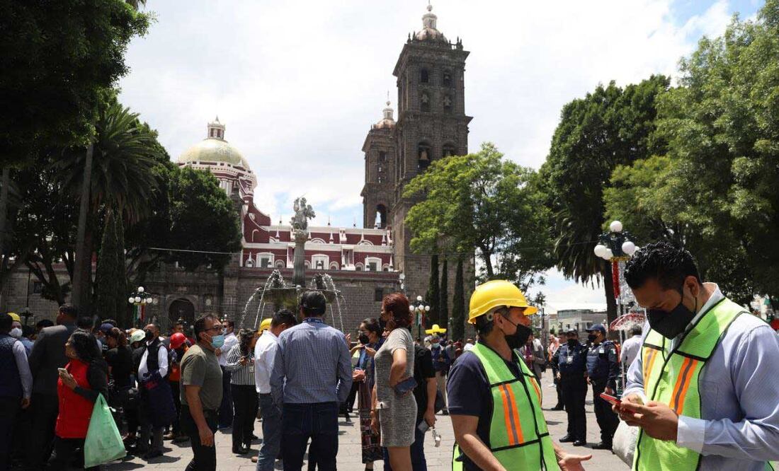 La federación no ha destinado recursos para instalar alertas sísmicas en Puebla | Foto: agencia Es Imagen para El Universal Puebla