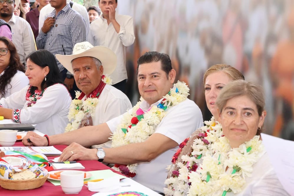 Alejandro Armenta, gobernador electo de Puebla, habló del impulso a los pueblos originarios | Foto: Especial