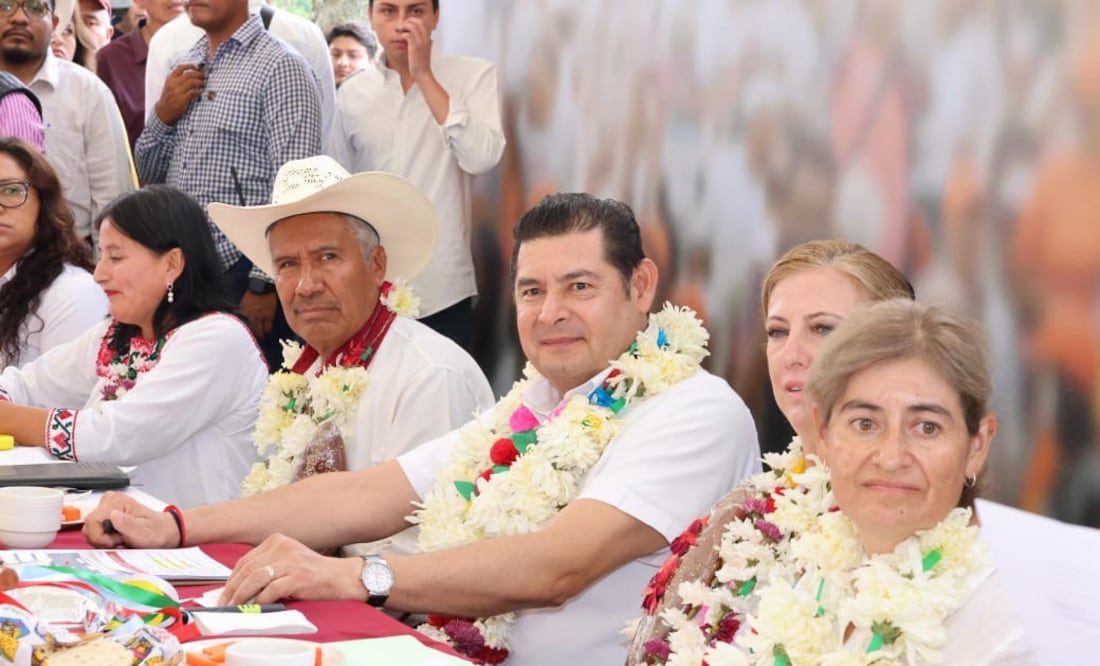 Alejandro Armenta, gobernador electo de Puebla, habló del impulso a los pueblos originarios | Foto: Especial