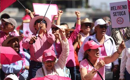 Así fue la protesta en defensa del INE en Puebla