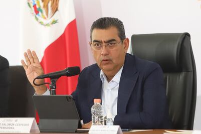 Veda electoral no detendrá el progreso en Puebla, indicó Sergio Salomón