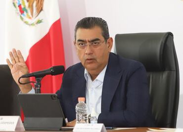 Veda electoral no detendrá el progreso en Puebla, indicó Sergio Salomón