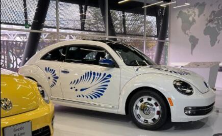 FOTOS. Conoce el elegante New Beetle de talavera en el Museo del Automóvil de Puebla