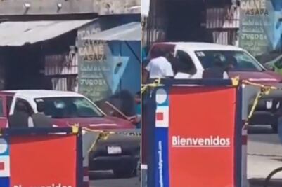 VIDEO: Atacan a palazos patrullas durante operativo de Movilidad en Puebla