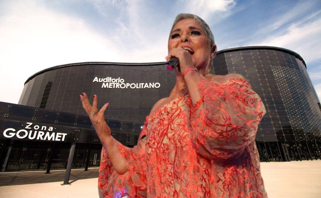 Lupita D’Alessio se presentará en el Auditorio Metropolitano de Puebla | Foto: Auditorio Metropolitano/Redes Sociales