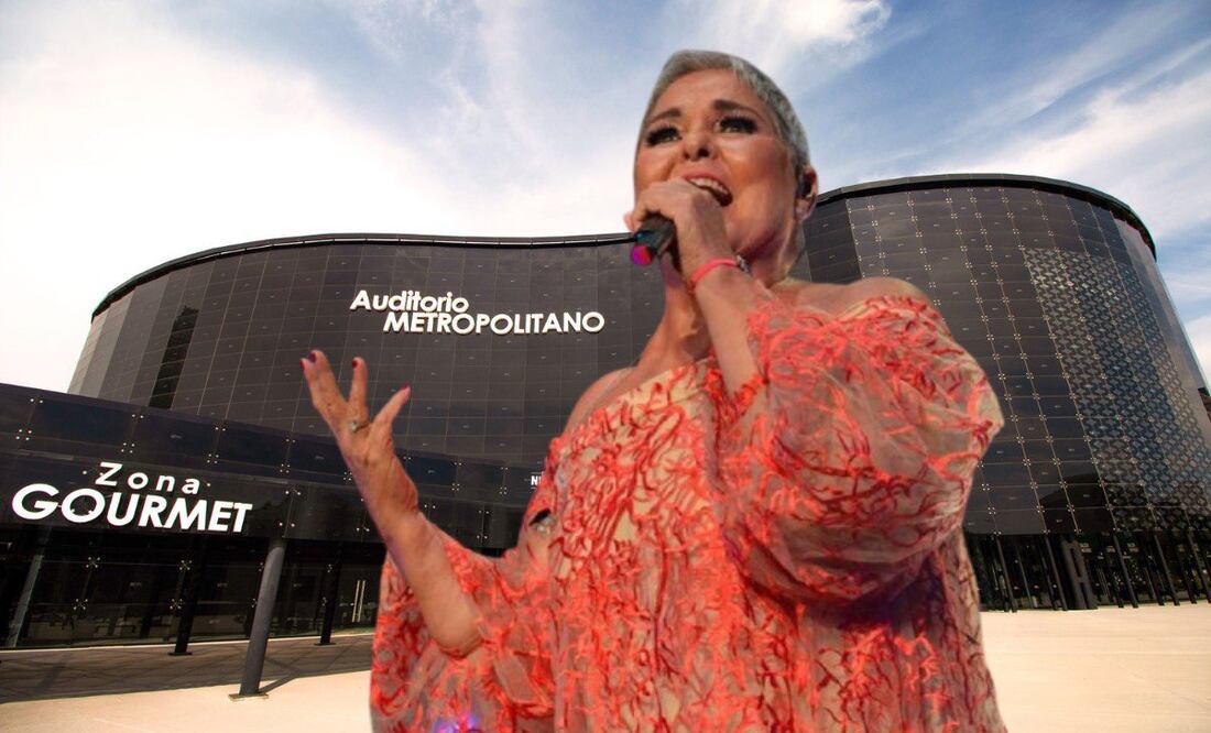 Lupita D’Alessio se presentará en el Auditorio Metropolitano de Puebla | Foto: Auditorio Metropolitano/Redes Sociales
