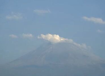 Baja actividad del Popocatépetl, pero sigue la alerta amarilla fase 3