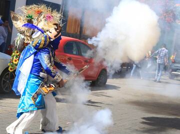 Carnavales Puebla 2022. Precaución con las explosiones y quemaduras