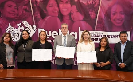 Firma Pepe Chedraui convenio para fortalecer atención a mujeres de Puebla capital
