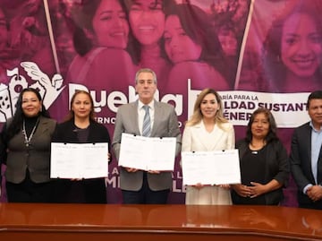 Firma Pepe Chedraui convenio para fortalecer atención a mujeres de Puebla capital